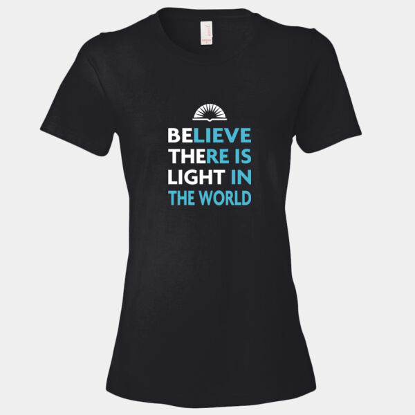 Women's Black/Teal LoP T-Shirt Thumbnail