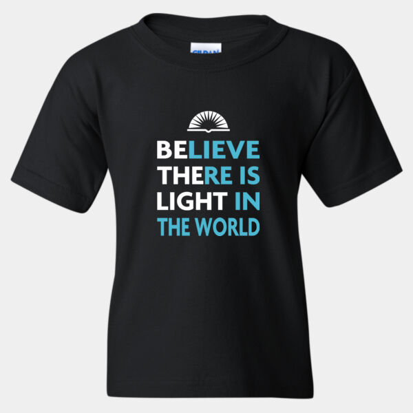 Child's Black/teal LoP T-Shirt Thumbnail